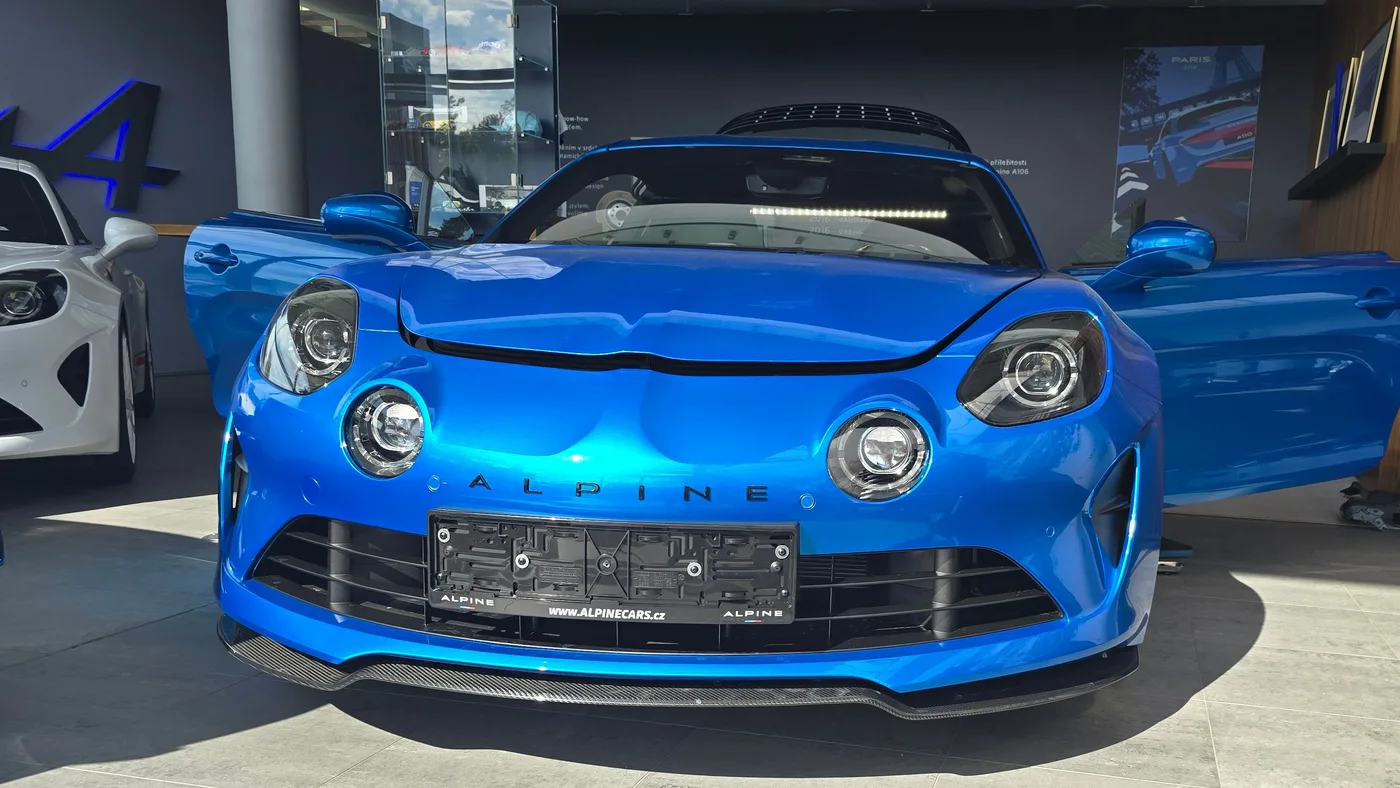 Alpine A110: Pandora Smart Pro přímo v showroomu