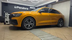 Audi Q8: zabezpečení Pandora Smart Pro a dálkový start