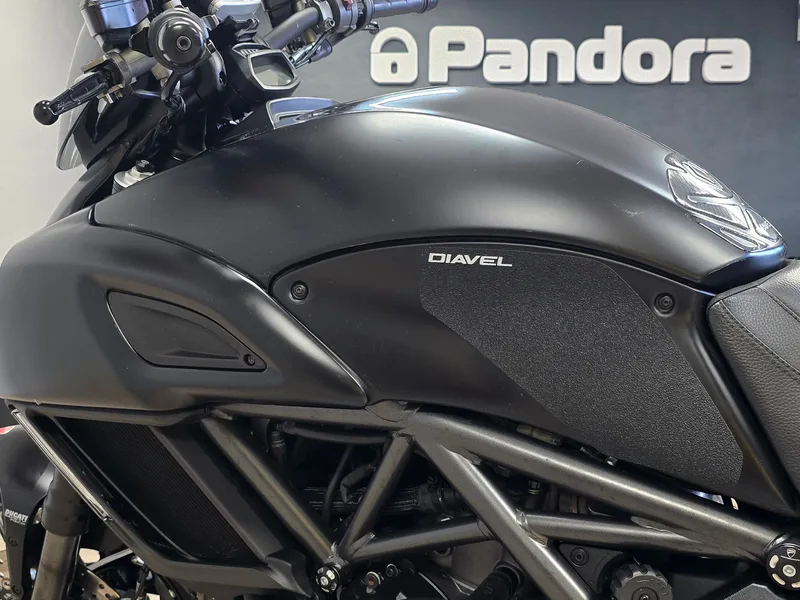 Ducati Diavel po instalaci motoalarmu Pandora Moto EVO V2