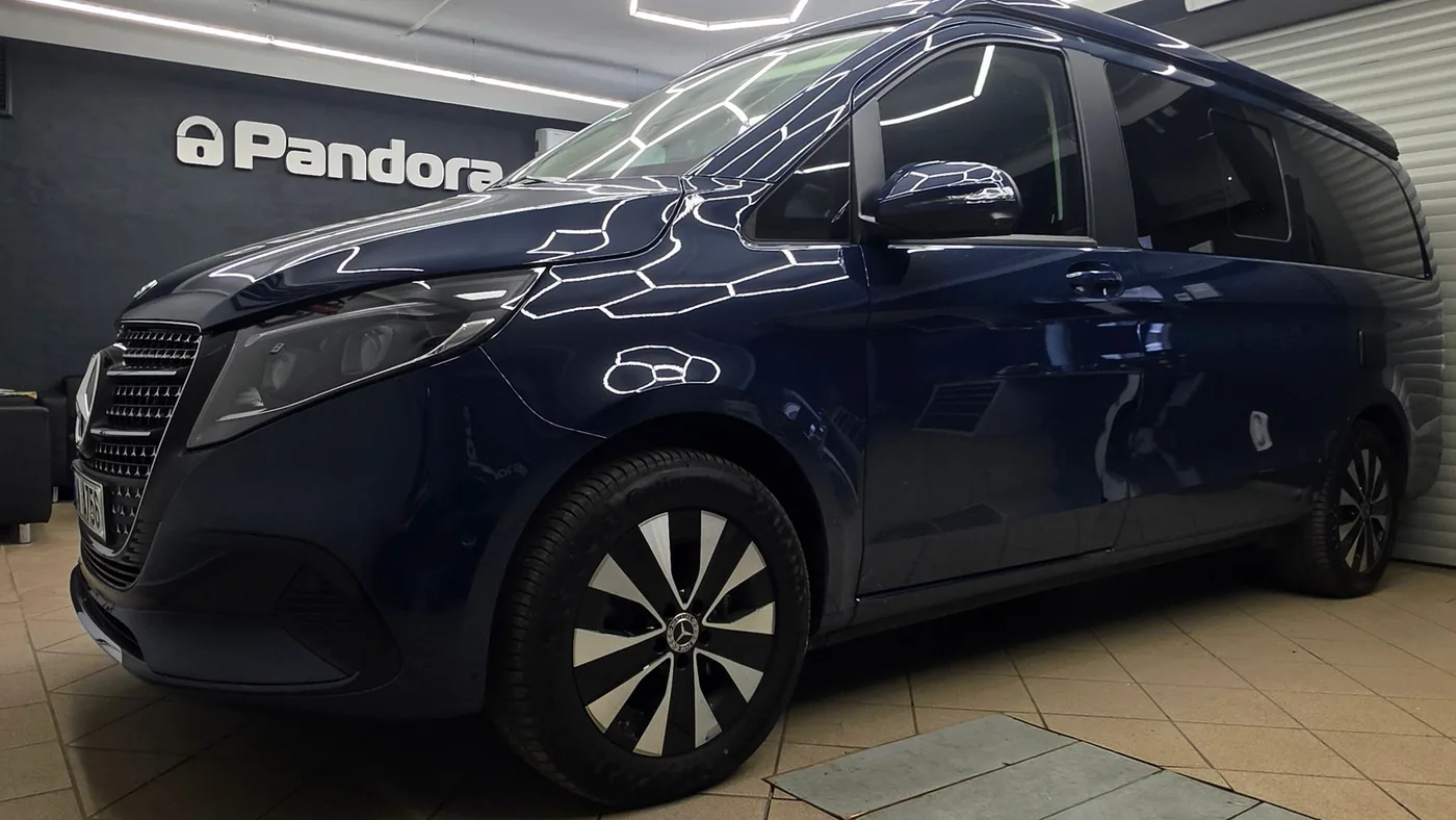 Mercedes-Benz V-class 2026: zabezpečení Pandora Smart Pro