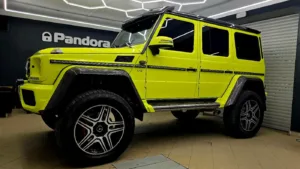 Zabezpečení Mercedesu G 500 4×4² systémem Pandora Smart Pro