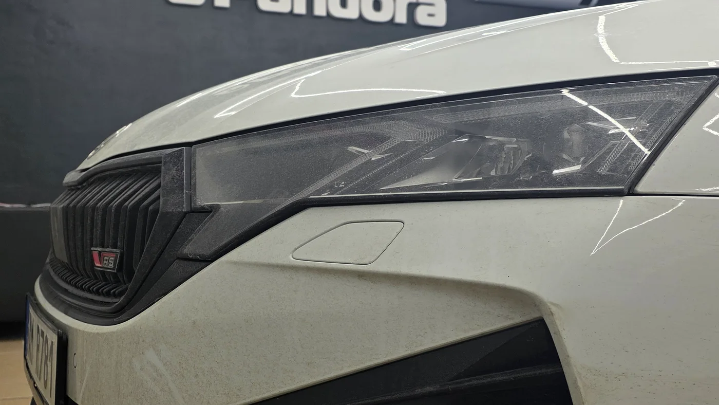 Detail Škody Octavia RS IV z realizace ASBT