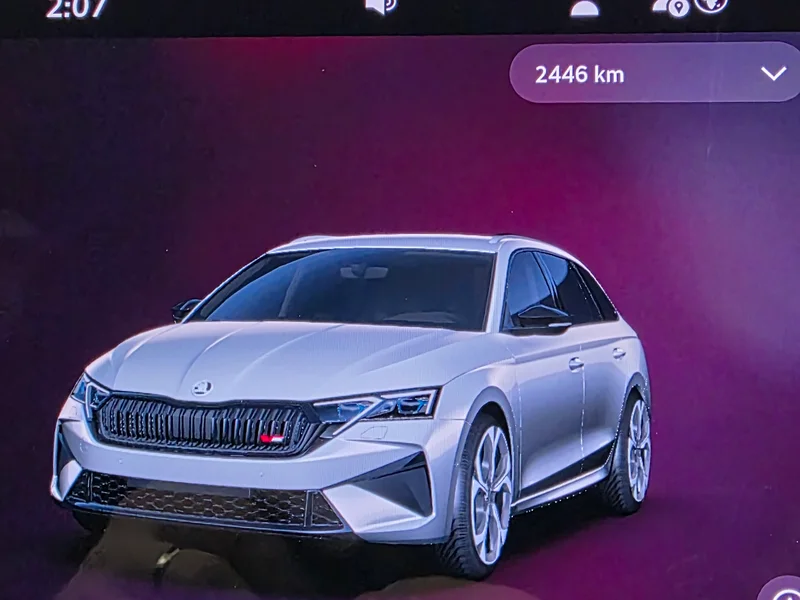 Infotainment Škody Octavia RS čtvrté generace