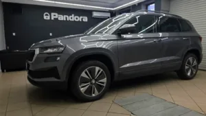Škoda Karoq 2023: Pandora Elite, dálkový start a ovládání klimatizace